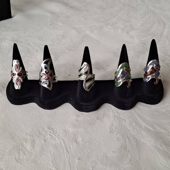 10 Adjustable Stainless rings #1 - Picture 1 of 16